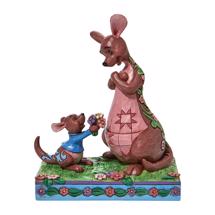 Disney Jim Shore 6010102 <BR> Roo Giving Kanga Flowers Figur