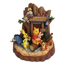 Disney Jim Shore - Winnie The Pooh Carved by Heart "Hundred-Acre Pals"