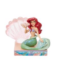 Disney Jim Shore - Ariel with Clear Resin Shell "A Tail of Love"