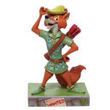 Disney Jim Shore 6011931 <BR> Robin Hood, Herioc Outlaw 