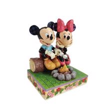 Disney Jim Shore 6011938 <BR> Mickey & Minnie, Campfire 