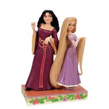 Disney Jim Shore 6014325 <BR> Selfish And Spirited <BR> (Rapunzel og Mother Gothel) 