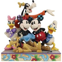 Disney Jim Shore 6014331 <BR> Sensational Six <BR> (Mickey & Friends Group)