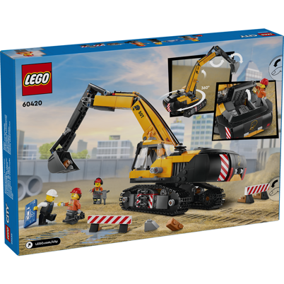 LEGO City 60420 Gul gravemaskine