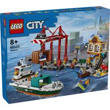 LEGO City 60422 Havnefront med fragtskib