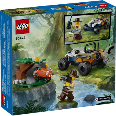 LEGO City 60424 Jungleeventyr – ATV og rød panda-mission