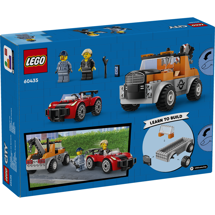 LEGO City 60435 Kranvogn og sportsvognsreparation