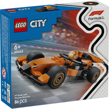 LEGO City 60442 F1-kører med McLaren-racerbil