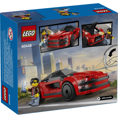 LEGO City 60448 Rød sportsvogn