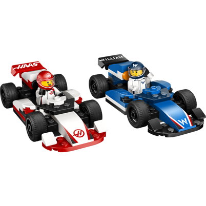 LEGO City 60464 F1 Williams Racing og Haas F1-racerbiler