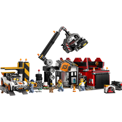 LEGO City 60472 Skrotplads med biler