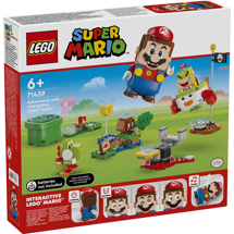 LEGO Super Mario 71439 Eventyr med interaktiv LEGO Mario<BR><B><DIV STYLE="background-color:#FFFF00"><SPAN STYLE="color:#8B0000">SENDES 2. AUGUST</DIV></SPAN></B>
