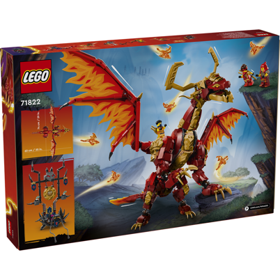 LEGO Ninjago 71822 Bevægelses-kildedragen