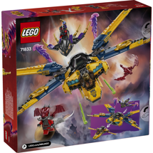 LEGO Ninjago 71833 Ras og Arins superstorm-jet