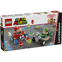 LEGO Super Mario 72034 Mario Kart – Baby Mario mod Baby Luigi