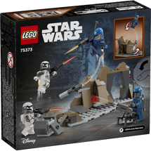 LEGO Star Wars 75373 Battle Pack med bagholdet på Mandalore