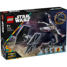 LEGO Star Wars 75393 Kombimodel: TIE-jager og X-wing<BR><B><DIV STYLE="background-color:#FFFF00"><SPAN STYLE="color:#8B0000">SENDES 2. AUGUST</DIV></SPAN></B>