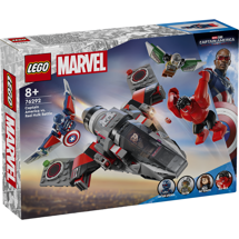 LEGO Super Heroes 76292 Captain America mod Red Hulk