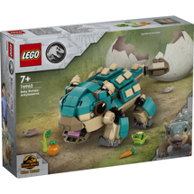 LEGO Jurassic World 76962 Baby Bumpy: Ankylosaurus<BR><B><DIV STYLE="background-color:#FFFF00"><SPAN STYLE="color:#8B0000">SENDES 2. AUGUST</DIV></SPAN></B>