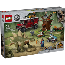 LEGO Jurassic World 76965 Dinosaurmissioner: Stegosaurus-opdagelse<BR><B><DIV STYLE="background-color:#FFFF00"><SPAN STYLE="color:#8B0000">SENDES 2. AUGUST</DIV></SPAN></B>