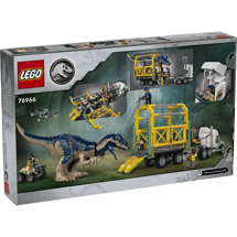 LEGO Jurassic World 76966 Dinosaurmissioner: Allosaurus-transportvogn