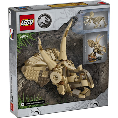 LEGO Jurassic World 76969 Dinosaurfossiler: Triceratops-kranium