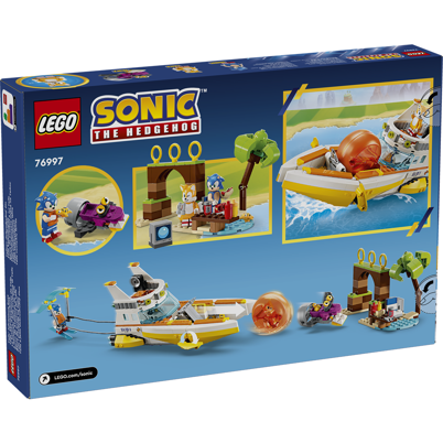 LEGO Sonic the Hedgehog 76997 Tails\' actionbåd