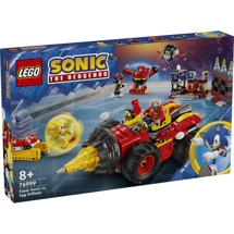LEGO Sonic the Hedgehog 76999 Super Sonic mod Egg Drillster<BR><B><DIV STYLE="background-color:#FFFF00"><SPAN STYLE="color:#8B0000">SENDES 2. AUGUST</DIV></SPAN></B>