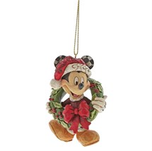 Disney Jim Shore A30355<BR>Mickey Mouse Hanging Ornament