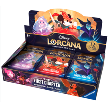 Disney Lorcana: The First Chapter <BR>Booster Set Box (24 booster pakker)<BR>Serie 1