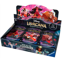 Disney Lorcana: Rise Of The Floodborn - Booster Set Box (24 booster pakker)