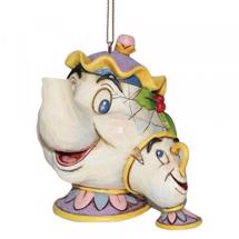 Disney Jim Shore - Mrs Potts & Chip Ornament (Hanging Ornament)