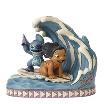 Disney Jim Shore 4055407<BR>Catch The Wave