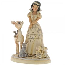 Disney Jim Shore 6000943 <BR> Forest Friends <BR> (White Wonderland Snow White Figurine)