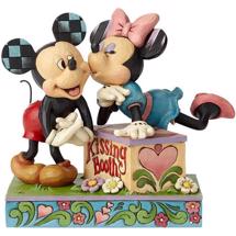 Disney Jim Shore 6000970 <BR> Kissing Booth <BR> (Mickey Mouse & Minnie Mouse Figur)