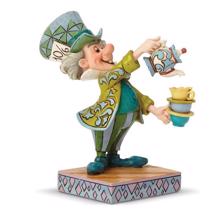 Disney Jim Shore 6001273 <BR> A Spot Of Tea <BR> (Mad Hatter Figur)