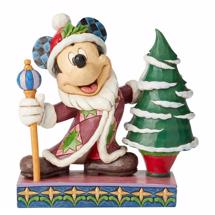 Disney Jim Shore 6002831 <BR> Mickey Mouse Father Christmas