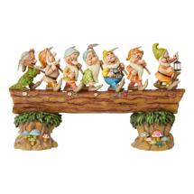 Disney Jim Shore 6005147 <BR> Seven Dwarfs Masterpiece Musical <BR> "A Good Day’s Work, A Good Night’s Sleep"