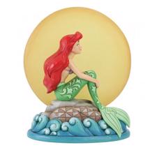 Disney Jim Shore 6005954 <BR> Ariel With Light Up Moon