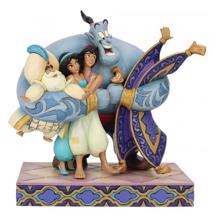 Disney Jim Shore 6005967 <BR> Group Hug, Aladdin