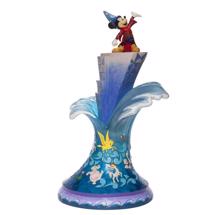 Disney Jim Shore 6007053 <BR> Summit Of Imagination Sorcerer <BR> Mickey Masterpiece Figur