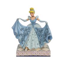 Disney Jim Shore 6007054 <BR> Cinderella Transformation <BR> (Cinderella Glass Slipper Figur)