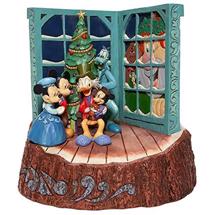 Disney Jim Shore 6007060 <BR> Mickey`s Christmas Carol <BR> Carved By Heart Figurine