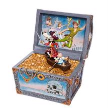 Disney Jim Shore 6008063 <BR> Treasure-Strewn Tableau <BR> (Peter Pan Treasure Chest)