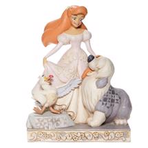 Disney Jim Shore 6008066 <BR> Spirited Siren <BR> (White Woodland Ariel)