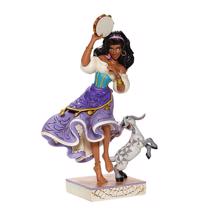 Disney Jim Shore 6008071 <BR> Twirling Tambourine Player <BR> (Esmeralda & Djali)