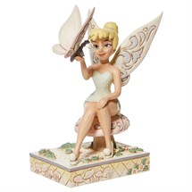 Disney Jim Shore 6008994 <BR> White Woodland Tinker Bell