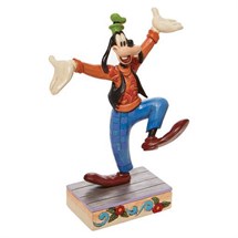 Disney Jim Shore 6000091 <BR> Goofy Celebration Figurine <BR> 90th Anniversary