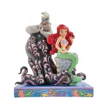 Disney Jim Shore 6010094 <BR> Ursula And Ariel Figurine