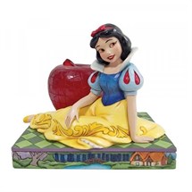 Disney Jim Shore 6010098 <BR> Snow White With Apple Figurine <BR> 85th Anniversary